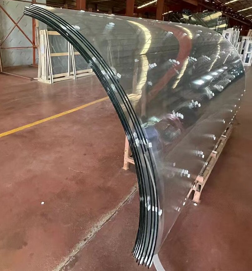 Curved Tempered Glass For Building