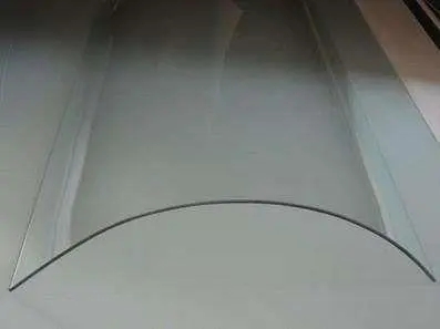 Curved Tempered Laminated Glass 8+1.52+8